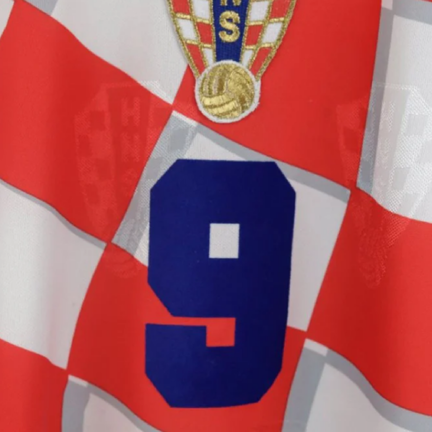 Croatia 1998 Home Retro Jersey - Šuker #9