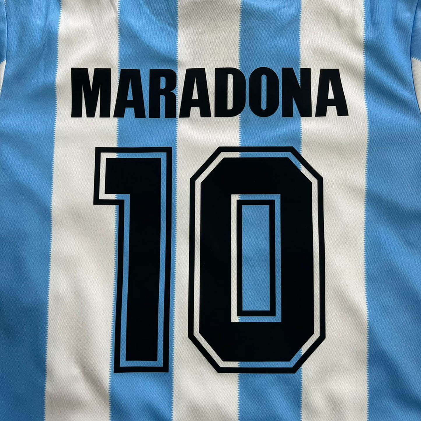Argentina 1986 Home Retro Jersey - Maradona #10
