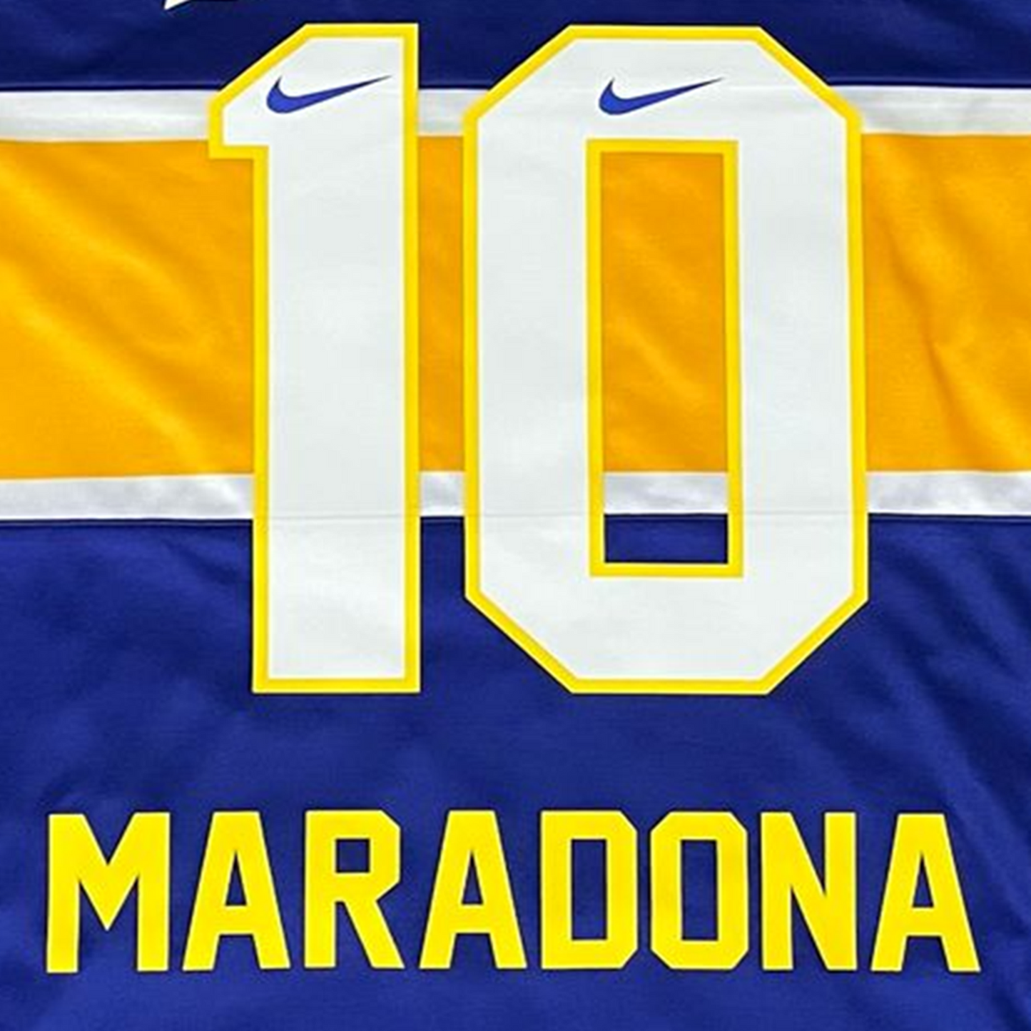 Boca Juniors 1996-97 Home Retro Jersey - Maradona #10