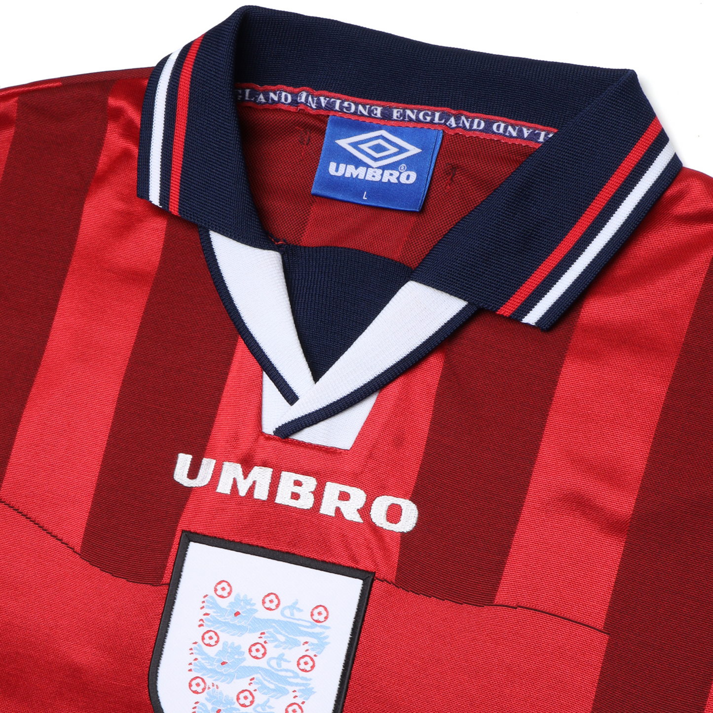 England 1998 Away Retro Jersey - Beckham #7