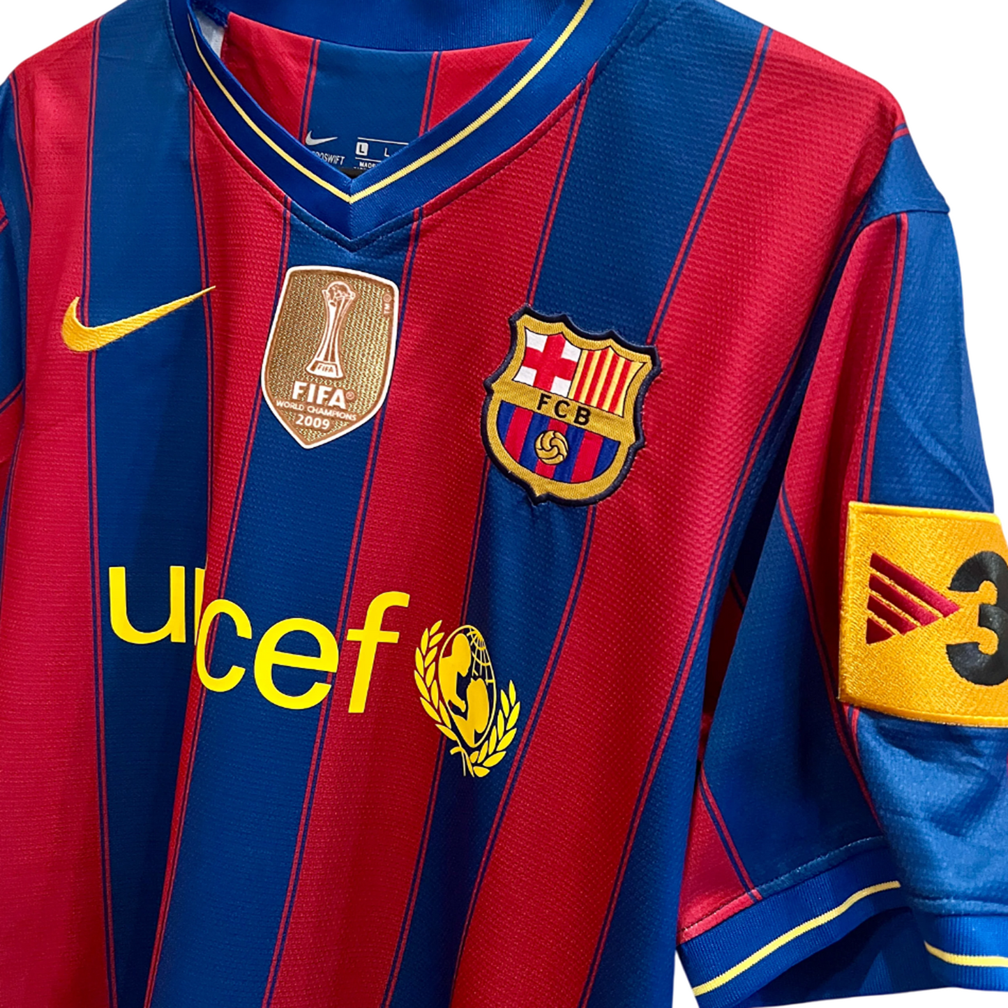 FC Barcelona 2009-10 Home Retro Jersey - Ibrahimović #9