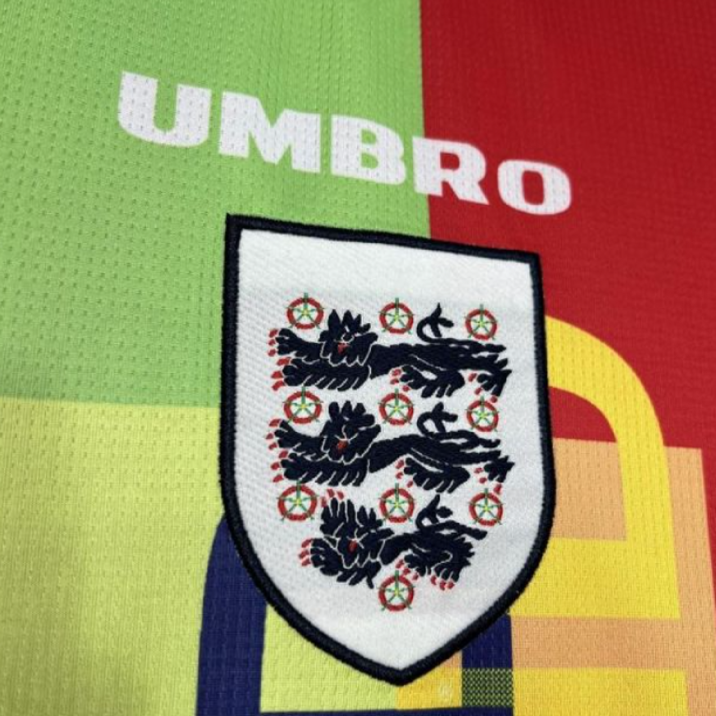 England 1995-96 GK Home Retro Jersey - Seaman #1