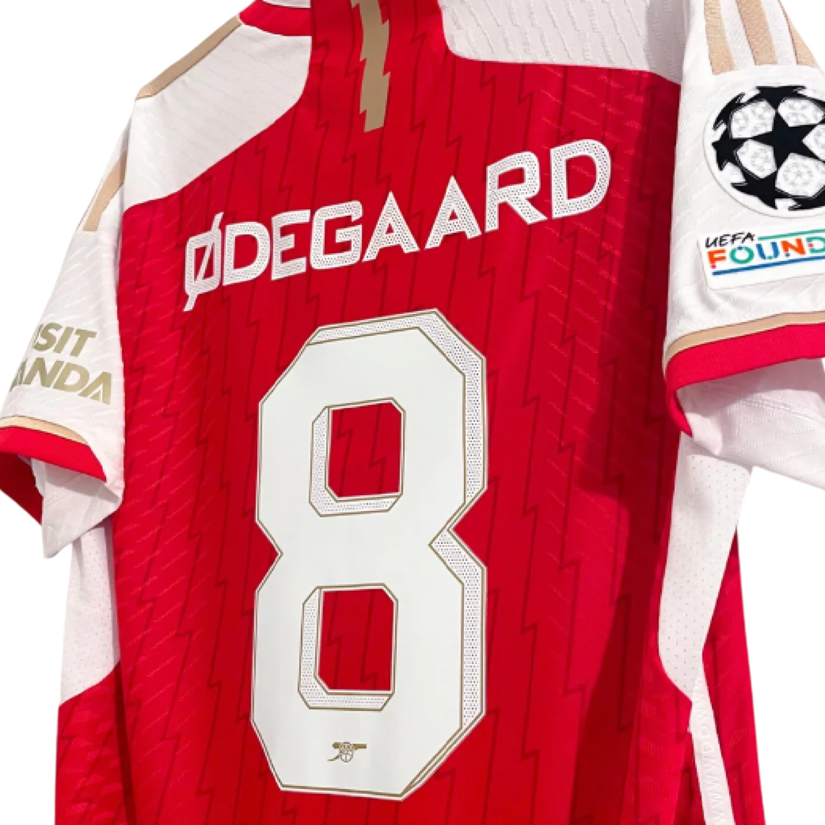 Arsenal 2023-24 Home Jersey - Ødegaard #8