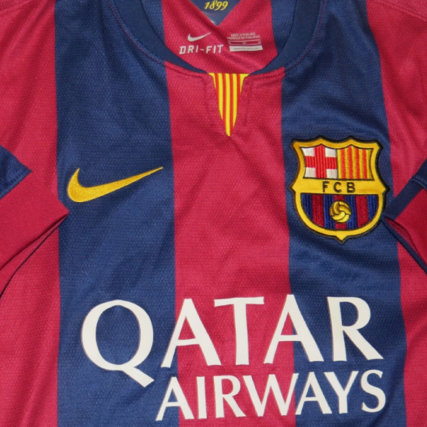 FC Barcelona 2014-15 Home Retro Jersey - Xavi #6