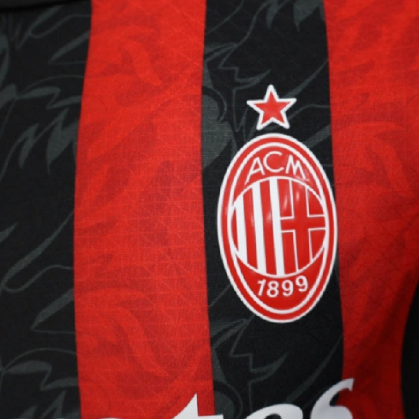 AC Milan 2025-26 Home Jersey - Player Version