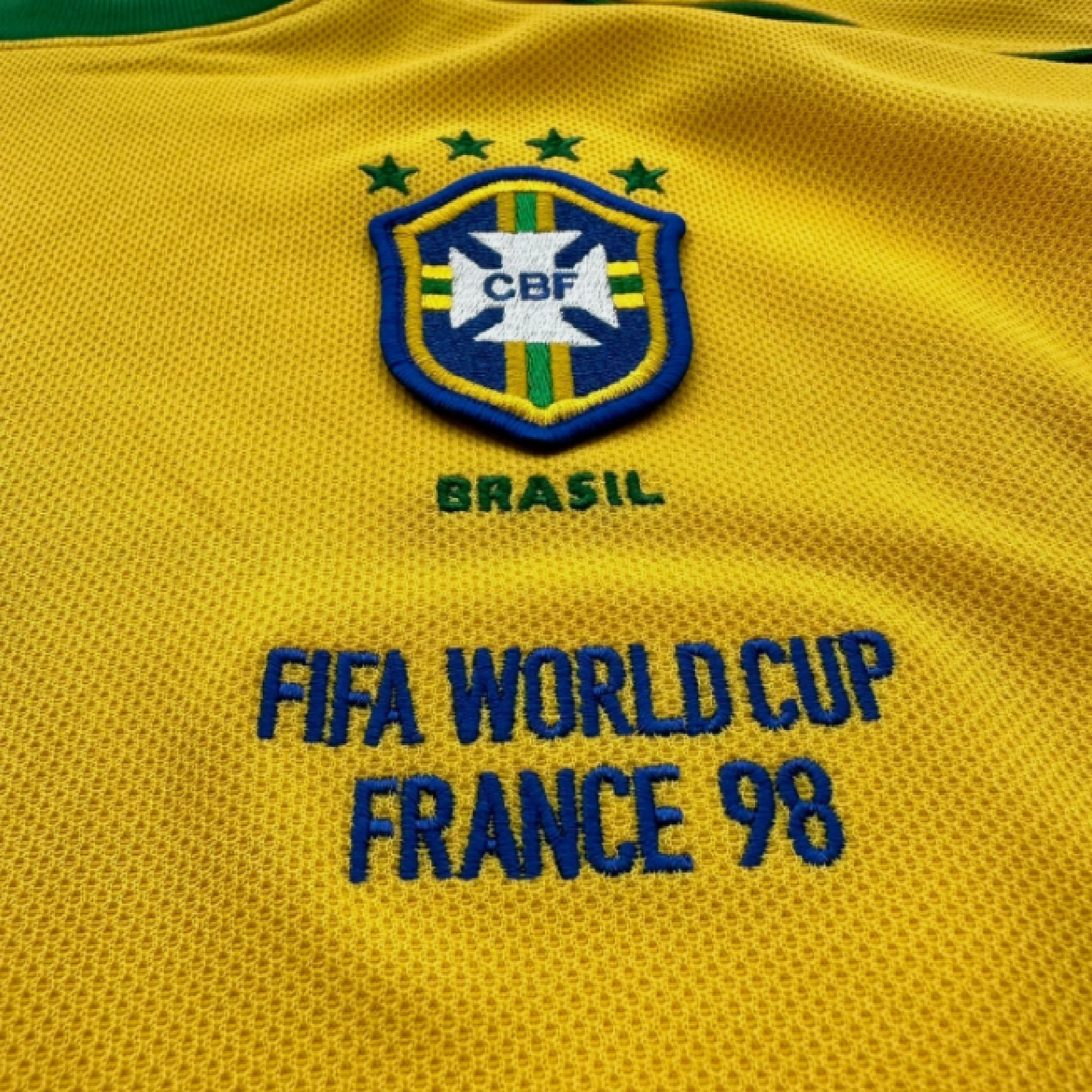 Brazil 1998 Home Retro Jersey - R.Carlos #6